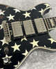Rock N Roll Relics Thunders Custom DC LP guitar "Stars No Bars" white on black f