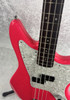 Fender Mark Hoppus Signature Jag Jaguar Bass in Hot Pink