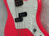 Fender Mark Hoppus Signature Jag Jaguar Bass in Hot Pink