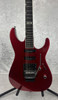 1989 ESP Mirage electric guitar in red with case