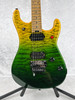 IN-STOCK - EVH 5150 SERIES GUITAR DELUXE QUILTED MAPLE / LIMEADE ZEST