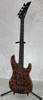 Vintage 1980's Charvel Jackson 3B Neck Thru bass guitar in lava crackle finish