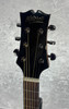 Mitchell MX430QAB Exotic Series Acoustic-Electric Guitar Midnight Black Edge Bur