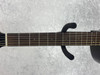 Mitchell MX430QAB Exotic Series Acoustic-Electric Guitar Midnight Black Edge Bur