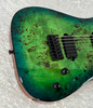 Schecter C-7 PRO Aqua Burst 7-Strings Electric Guitar Burl Top