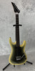 Vintage Westone Spectrum electric guitar with reverse headstock in reverse silverburst(?)