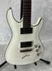 Ibanez SZ320EX electric guitar in gloss white finish with case