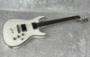 Ibanez SZ320EX electric guitar in gloss white finish with case