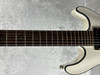 Ibanez SZ320EX electric guitar in gloss white finish with case