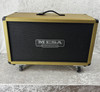 Mesa Boogie 2x12 cab cabinet in gold finish with Vintage 30's