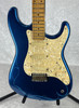 USA Warmoth / Robin Partscaster Strat Style with EMG pickups in blue