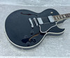 2012 USA Gibson ES-137 Classic Custom Shop electric guitar in gloss black