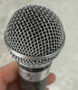 Lot of 2 old logo dual impedance Shure SM-58 microphones mics