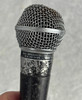 Lot of 2 old logo dual impedance Shure SM-58 microphones mics