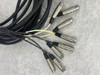 50' 8 channel XLR snake fan to fan