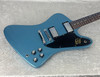 2017 USA Gibson Firebird Studio electric guitar in Pelham Blue with bag