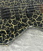 Late 1980's B.C. BC Rich NJ Series Warlock bass guitar in white crackle finish