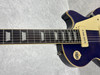 Epiphone '56 Les Paul Pro electric guitar in transparent blue finish with bag