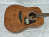 Ibanez AW54 Solid Top dreadnaught Acoustic Guitar / Open Pore Natural