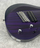 Kiesel Aries 8 eight string multiscale electric guitar in translucent purple