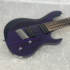 Kiesel Aries 8 eight string multiscale electric guitar in translucent purple