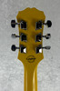 Epiphone Les Paul SL in yellow "Custom Pawn Shop Special" humbucker route and bridge upgrade
