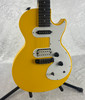 Epiphone Les Paul SL in yellow "Custom Pawn Shop Special" humbucker route and bridge upgrade