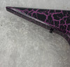 B.C. Rich Legacy Series Iron Bird electric guitar in purple crackle