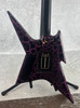 B.C. Rich Legacy Series Iron Bird electric guitar in purple crackle