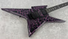 B.C. Rich Legacy Series Iron Bird electric guitar in purple crackle