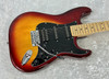 AMATI CLASSIC HSS STRAT TYPE GUITAR IN CHERRY SUNBURST | ACCESSORIES INCLUDED
