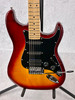 AMATI CLASSIC HSS STRAT TYPE GUITAR IN CHERRY SUNBURST | ACCESSORIES INCLUDED
