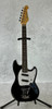 AMATI CLASSIC MUSTANG TYPE GUITAR IN BLACK | ACCESSORIES INCLUDED