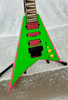 USA Jackson Custom Shop "Jewel" RHOADS HSH neon Green / Pink bevels