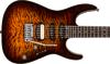 SPECIAL-ORDER! CHARVEL PRO-MOD PLUS DK24 DINKY 2 PT TREM EBONY FRETBOARD /  TIGER EYE