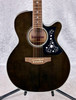 TAKAMINE GN75CE SOLID TOP ACOUSTIC / ELECTRIC NEX CUTAWAY IN TRANS BLACK