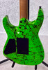 USA CHARVEL CUSTOM SHOP - MASTERBUILT DK24 DINKY | GREEN / BLACK SPLATTER