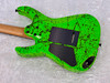 USA CHARVEL CUSTOM SHOP - MASTERBUILT DK24 DINKY | GREEN / BLACK SPLATTER