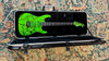 USA CHARVEL CUSTOM SHOP - MASTERBUILT DK24 DINKY | GREEN / BLACK SPLATTER