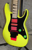2021 USA Jackson Custom Shop "Jewel" Dinky HSH in neon yellow finish with case