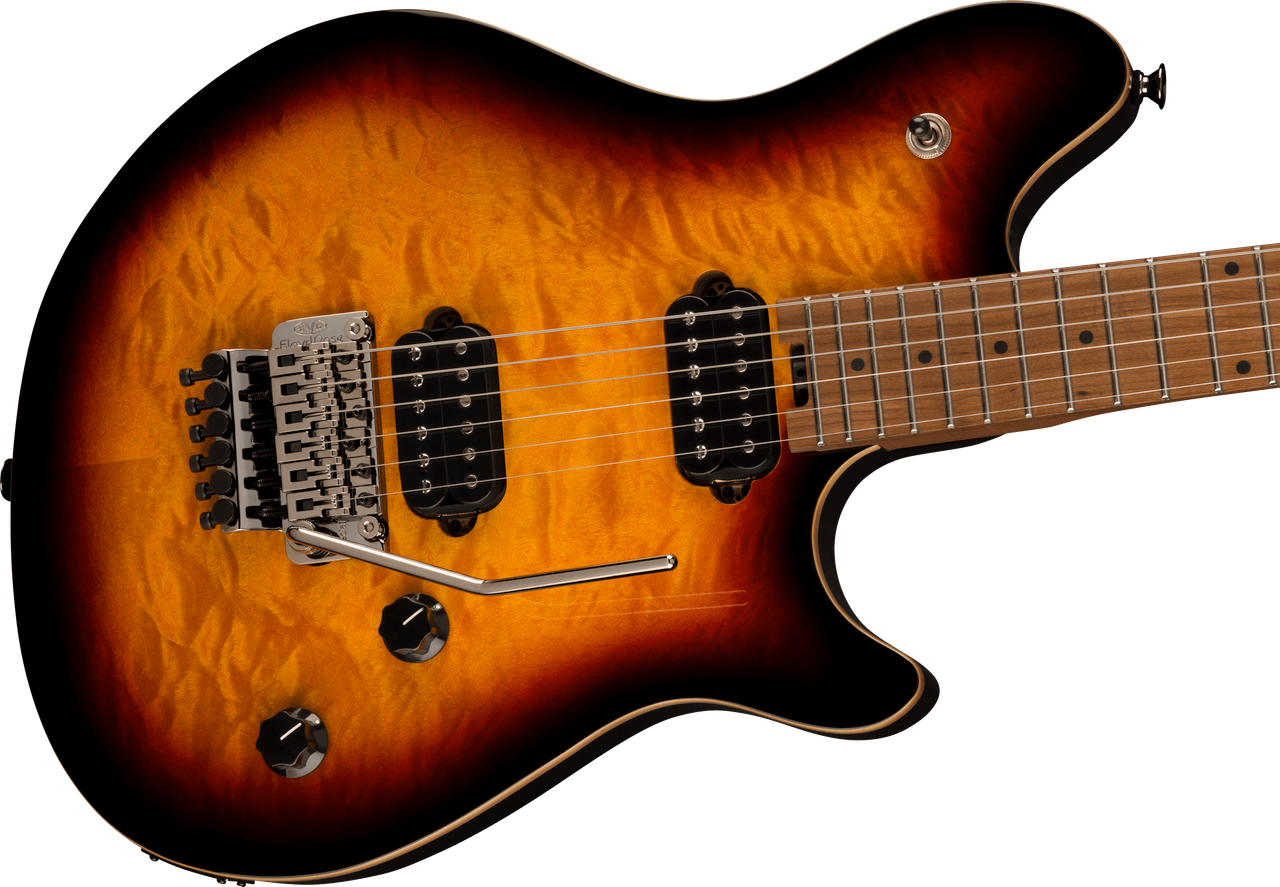 Pre-order! EVH WG STANDARD QUILTED MAPLE 3 TONE SUNBURST - Capitol