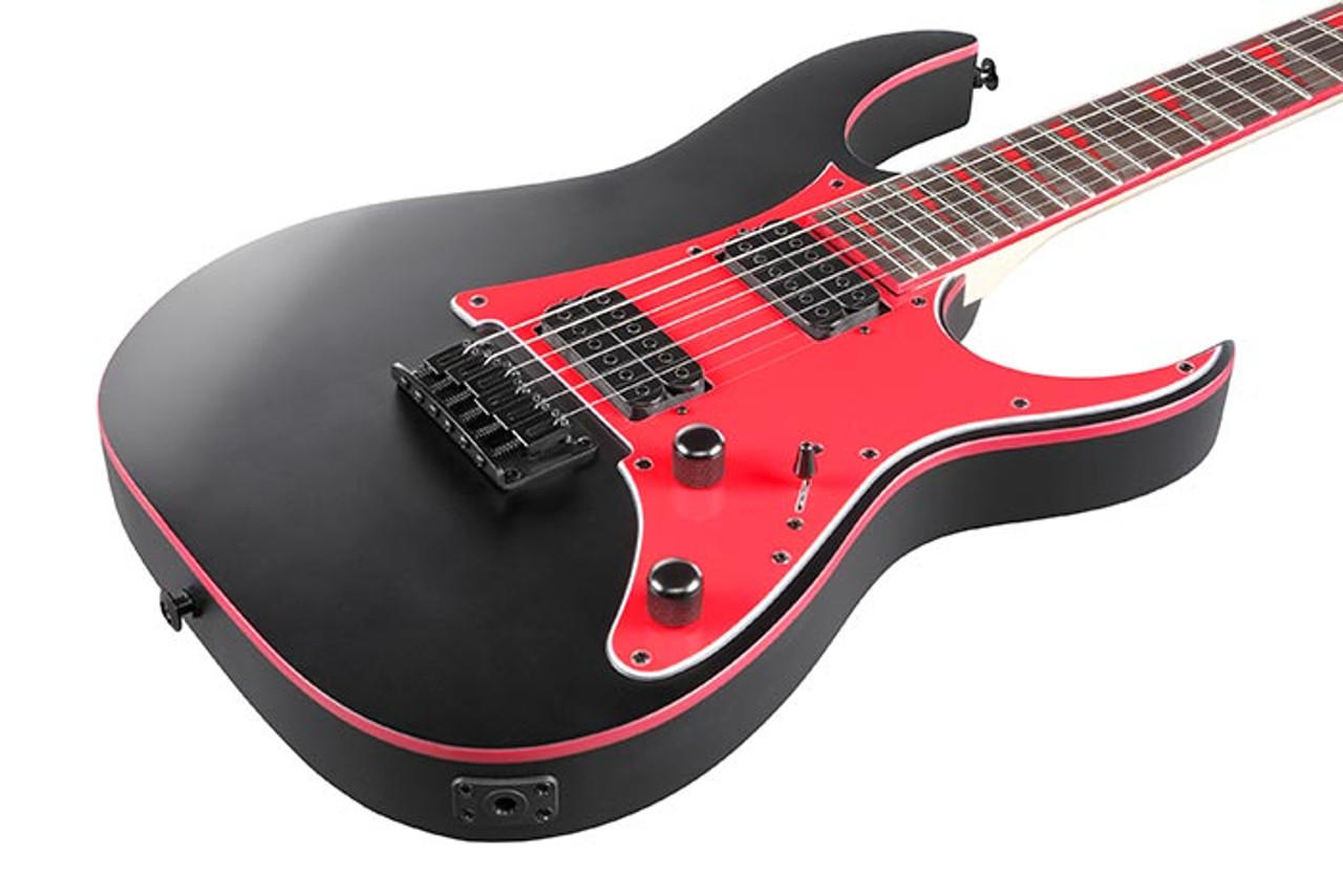 Pre-Order Ibanez Gio GRG131DX Electric Guitar / Black Flat \ Red