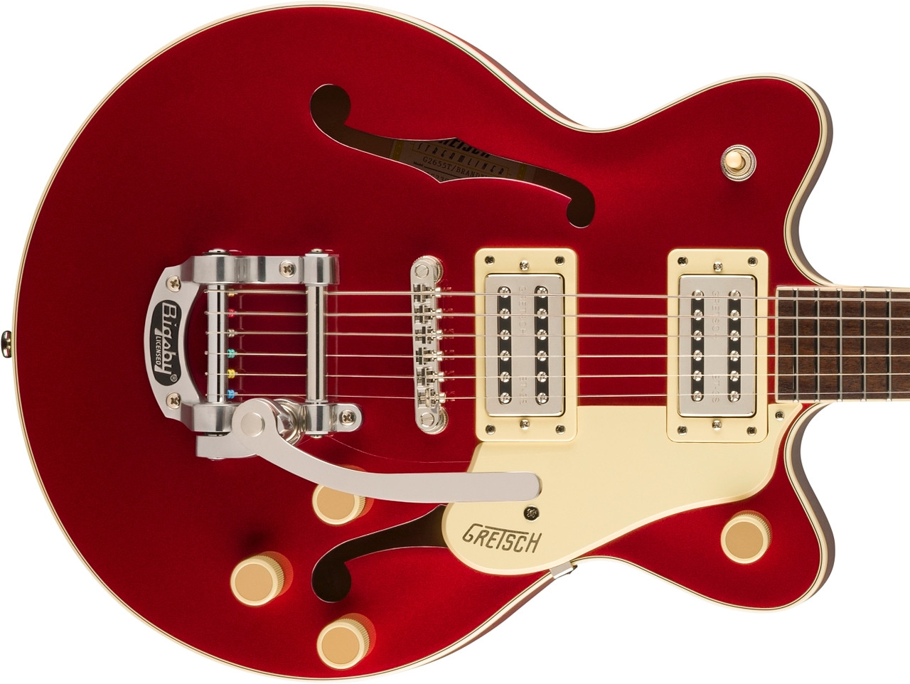 Estuche Rígido Para Guitarra Gretsch G2655T Streamliner - Tweed - Interior De Felpa - Protección Duradera