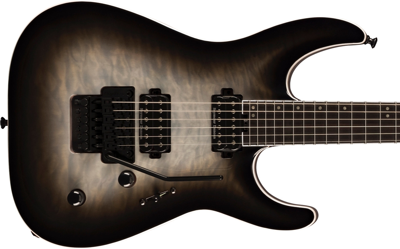 Pre-Order! Jackson Pro Plus Series Dinky DKAQ guitar in Ghost