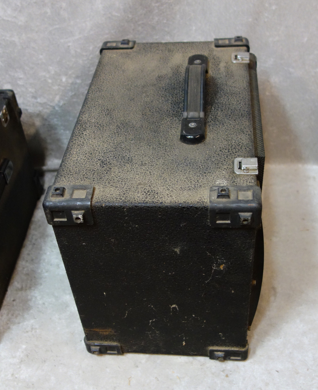 Pair of TOA RS20 4x4 speakers with horn w/ covers and posts Capitol