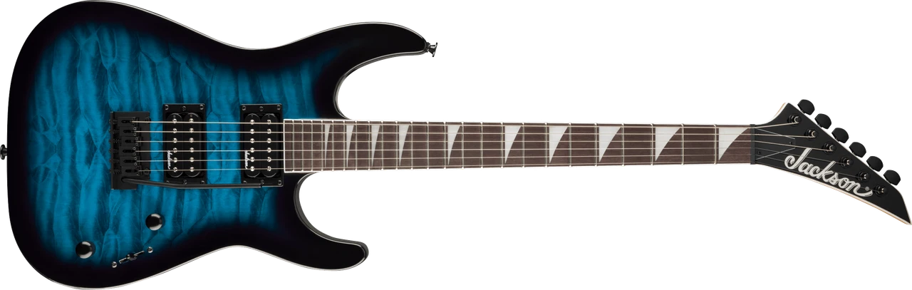 Jackson Js SPECIAL ORDER! Jackson JS Series Dinky JS20 DKQ 2PT Guitar in Trans ...