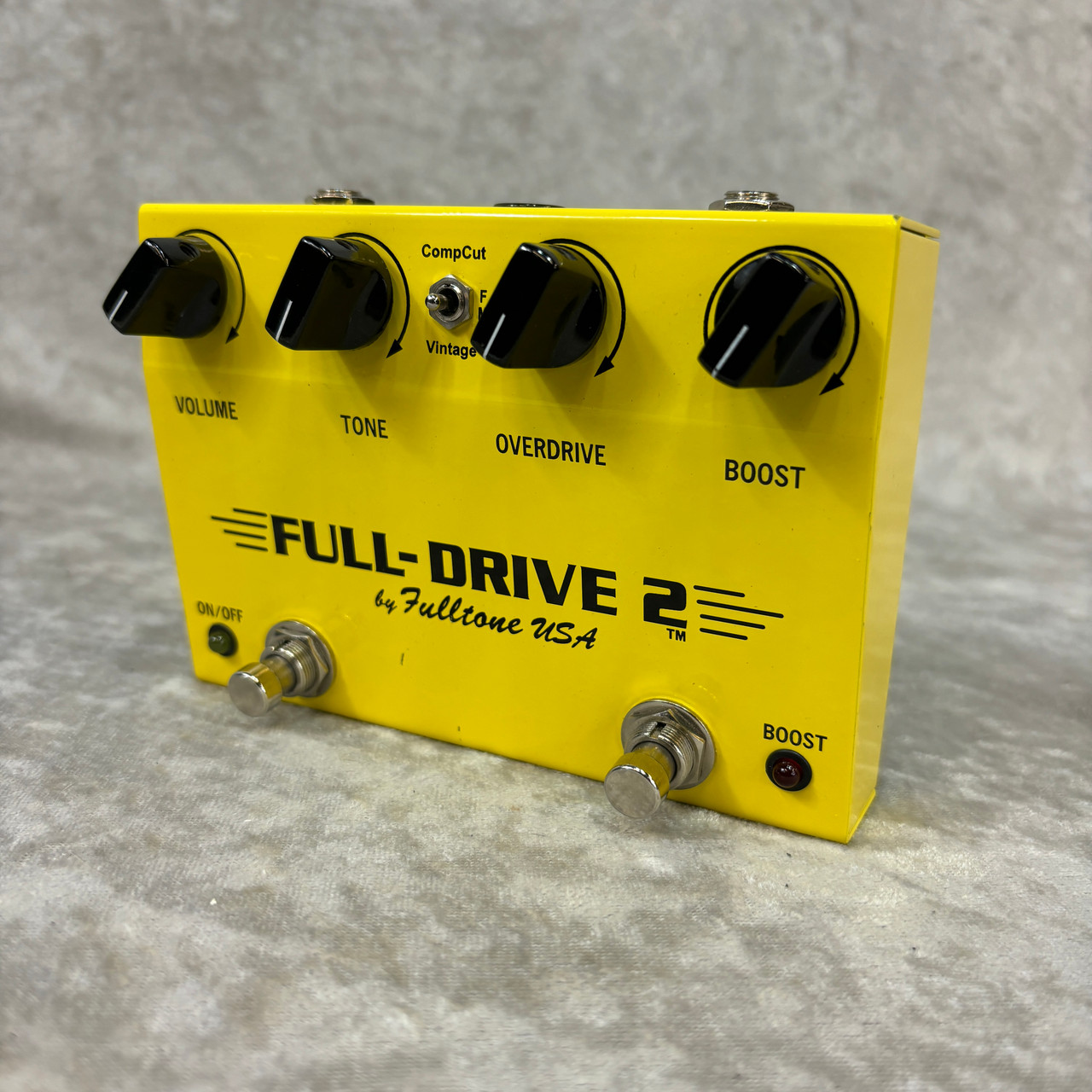 Fulltone Full-Drive 2 Limited Ferrari Yellow Overdrive Effects Pedal