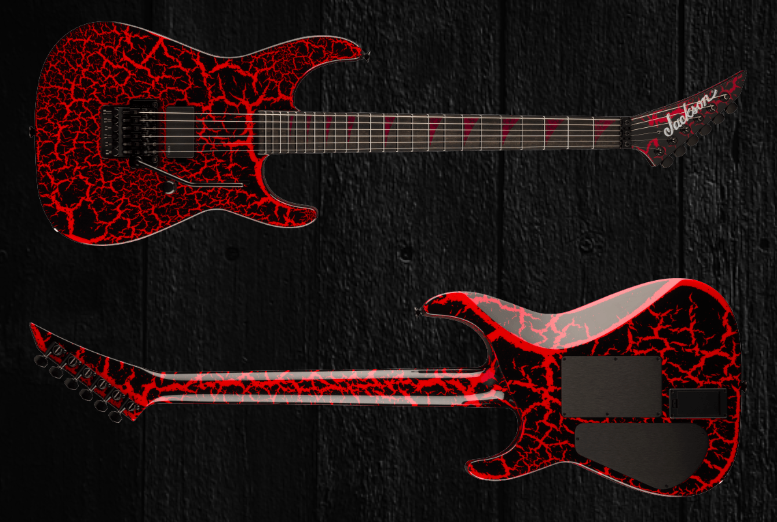 ソロイスト　SOLOIST シルクストール スカーフ　赤黒 2025 USA JACKSON CUSTOM SHOP / SPECIAL EDITION SOLOIST  RED