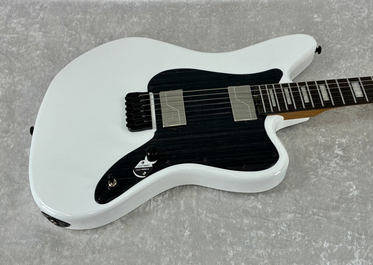 SPECIAL-ORDER - 2026 LTD DELUXE XJ-2 HT HH OFFSET GUITAR IN SNOW