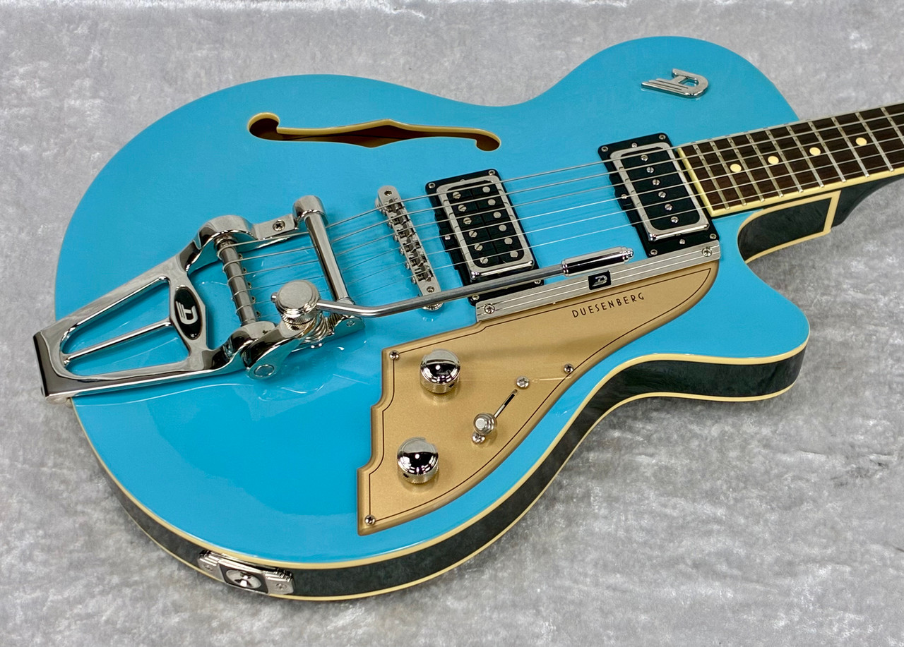 DUESENBERG STARPLAYER TV / TREMOLO GUITAR NARVIK BLUE + GIGBAG